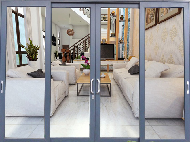 Mở Trượt/Lùa 4 Cánh